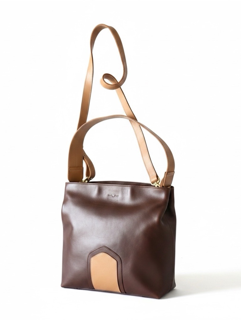 FLASH SALE until 8 PM EST Sseko Arise Brown Tan Leather Shoulder Crossbody Bag